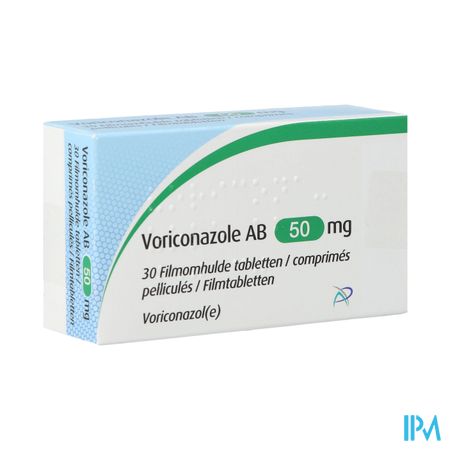 Voriconazole Ab 50mg Filmomh Tabl 30