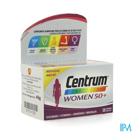 Centrum Women 50+ Comp 30