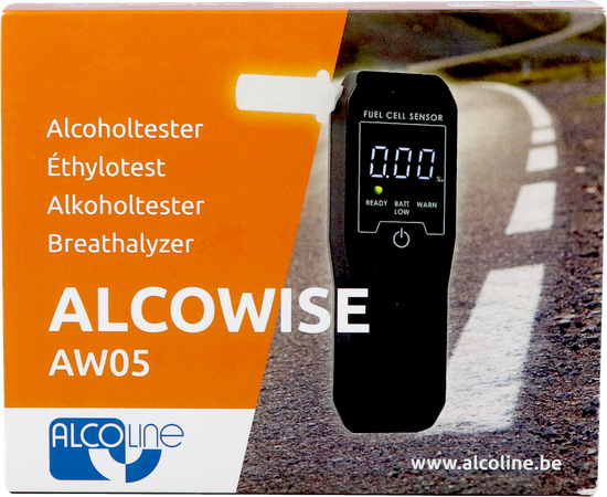Alcowise Alcoholtester + 3 Mondstukken Aw05 1