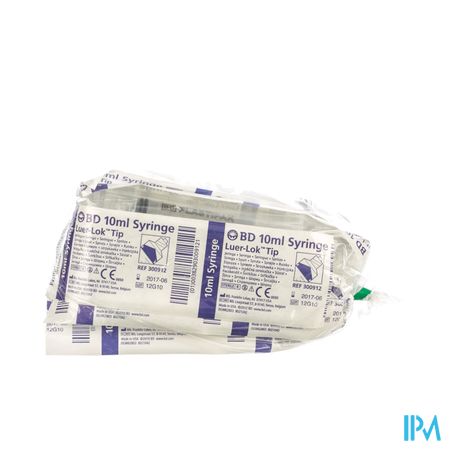 Bd Plastipak Spuit Luer-lok 10ml 10 300912