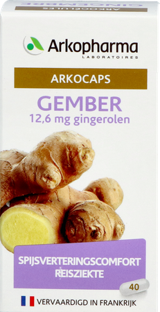 Arkocaps Gember Caps 40 Nf 10