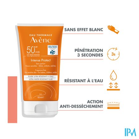 Avene Sol Spf50+ Intense Protect 50+ Fluide 150ml