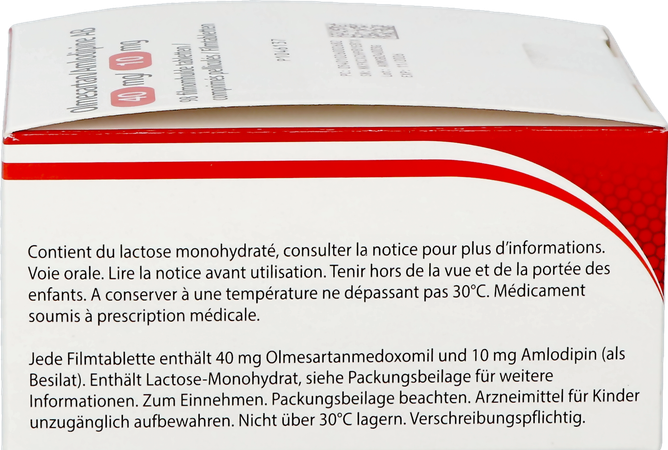 Olmesartan Amlodipine Ab 40/10mg Filmomh Tabl 98 5