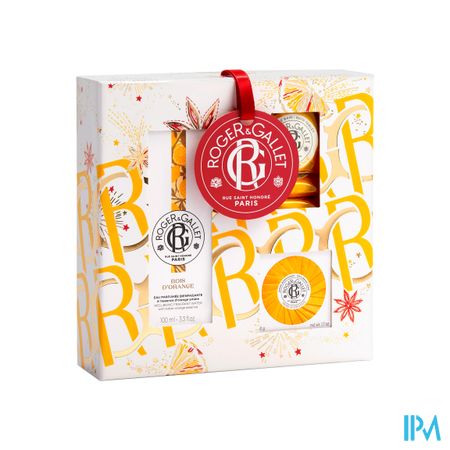 Roger&gallet Set Noel Bois Orange 100ml 3 Prod.