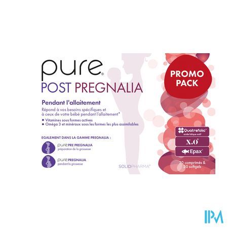 Pure Post Pregnalia Comp 2x30 + Softcaps 30 Promo