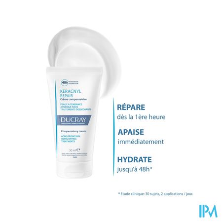 Ducray Keracnyl Repair Creme 50ml Nf 7