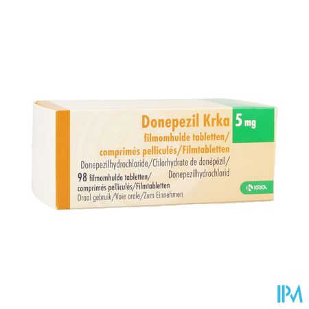 Donepezil Krka 5mg Filmomh Tabl 98 X 5mg