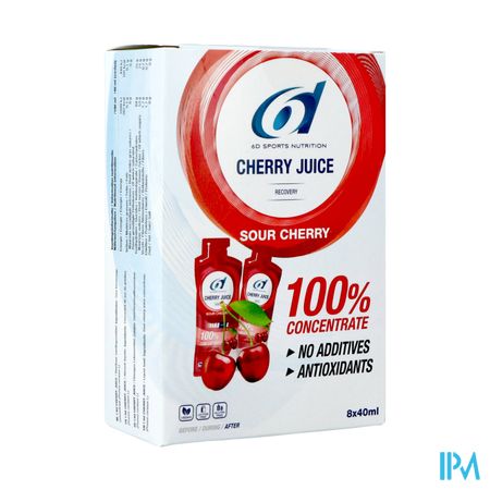 6d Cherry Juice 8x40ml