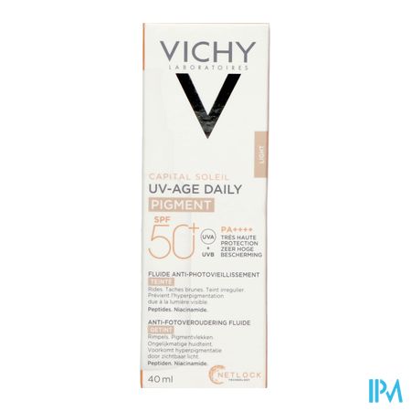 Vichy Cap Sol Uv-age Daily Tint.light Spf50+ 40ml 2