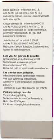 Fraxiparine Ser 10 X 1,0ml 9500 Ui Axa 5