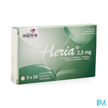 Heria 2,5mg Impexeco Tabl 3x28 Pip