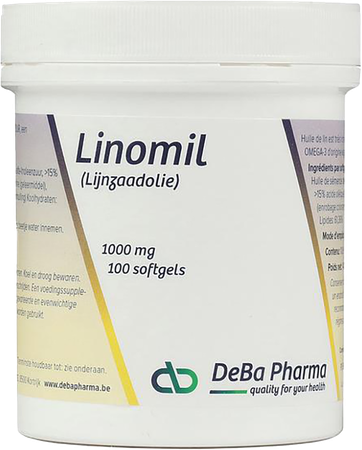 Linomil + Vit E 10mg Softgels 100 Deba 1