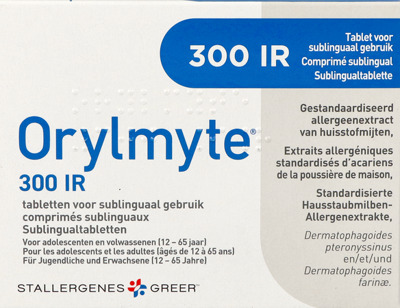 Orylmyte 300ir Comp Sublinguaal 90 1