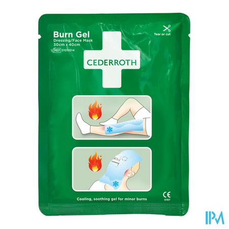 Cederroth Burn Gel Face Compres 30x40cm 51011014 1
