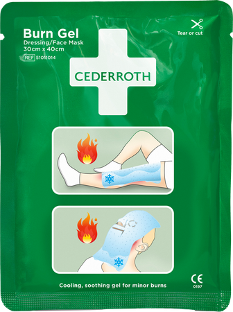 Cederroth Burn Gel Compres.visage 30x40cm 51011014 1