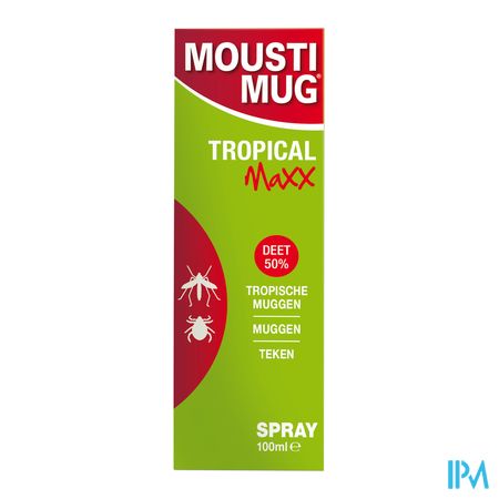 Moustimug Tropical Maxx 50% Deet Spr 100ml 2