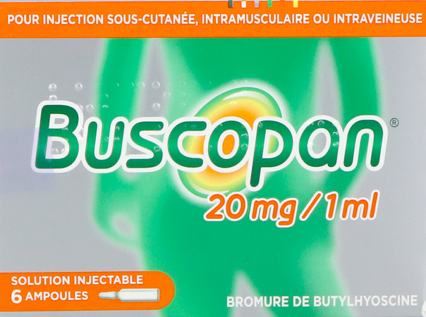 Buscopan Amp 6 X 20mg/1ml 6