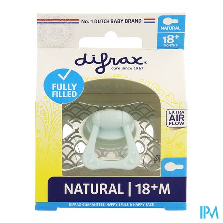 Difrax Fopspeen Natural 18m+ Girl 4