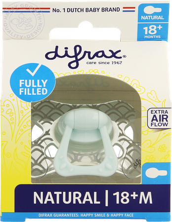 Difrax Fopspeen Natural 18m+ Girl 4