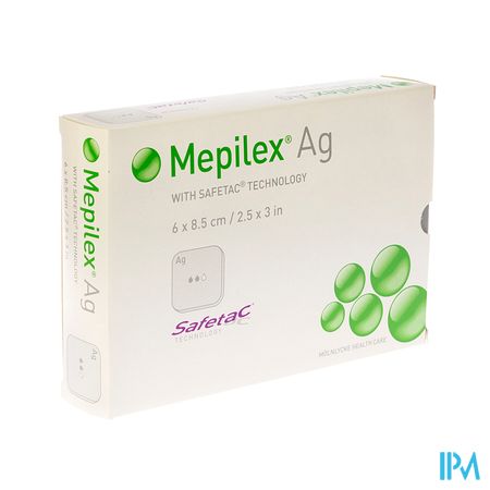 Mepilex Ag Verband Steriel 6,0x 8,5cm 5 287021 2