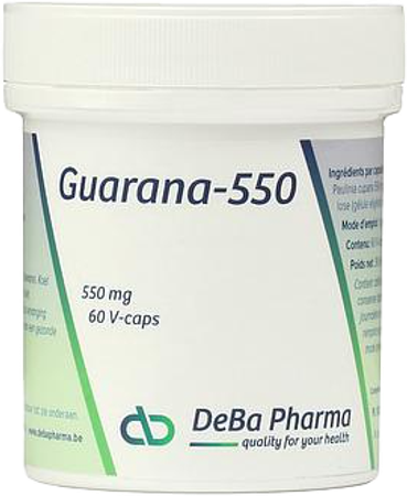 Guarana 550 V-caps 60x550mg Deba 3