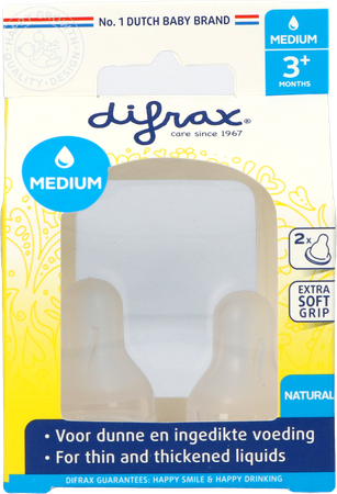 Difrax Tetine Natural Medium 672 2