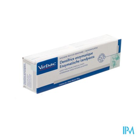 Virbac Dentifrice Enzymatiqe Gout Foie Tube 100g