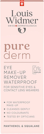 Widmer Purederm Oogmake-up Reiniging Waterproof Z Parfum 100ml 1