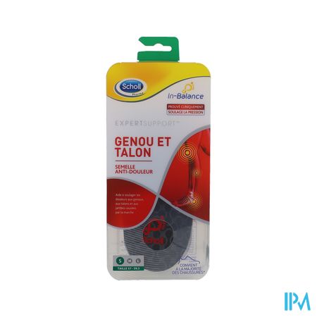 Scholl Semelles A/douleur Genou&talon S 1 Paire