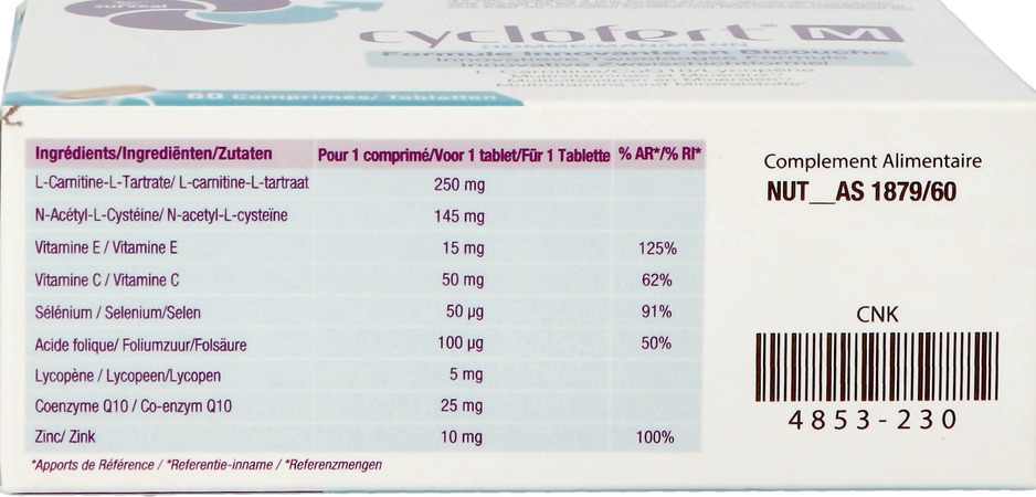 Cyclofert M Tabl 60 Nf 5