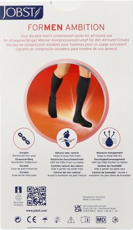 Jobst For Men Ambition Kl2 Ad Regular Black V 1p 8