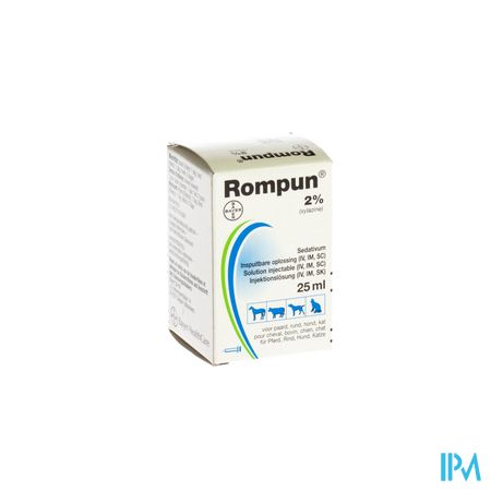 Rompun Sol Inj 2% 25ml