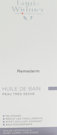 Widmer Remederm Badolie Parf 250ml