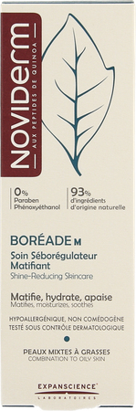 Noviderm Boreade M Soin Seboregul. Matif. Cr 40ml 3