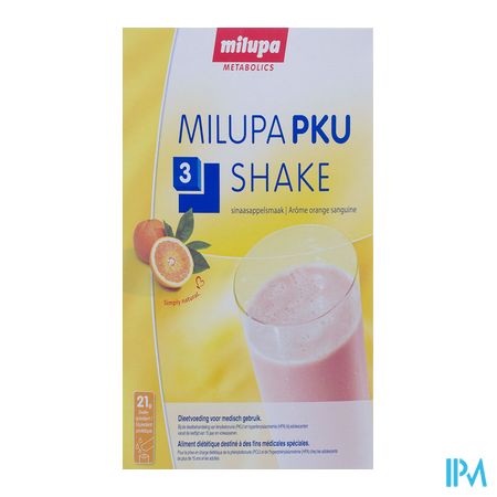 Milupa Pku 3 Shake Sinaas Zakje 10x50g 1