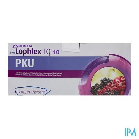 Pku Lophlex Lq 10 Juicy Bosvruchten 60x62,5ml 1