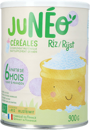 Juneo Rijstgranen + Eiwitsupplement 900g 1