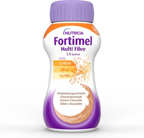 Fortimel Multifiber 1.5kcal Chocolade 4x200ml 6