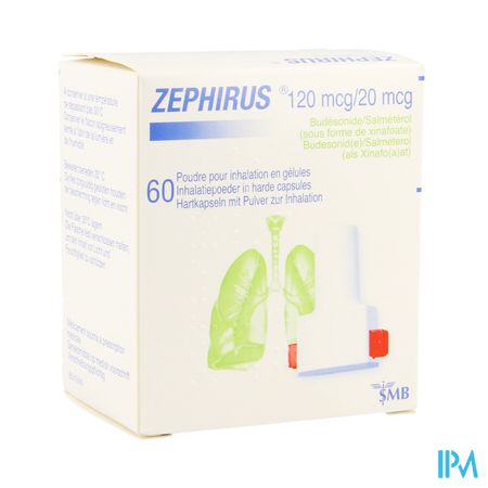 Zephirus 120mcg/20mcg Pdr Inhal. 60 Gel + 1 Inhal.