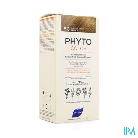 Phytocolor 8.3  Blond Clair Dore 3