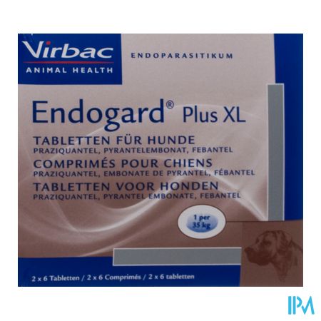 Endogard Plus Xl Hond Comp 12 1