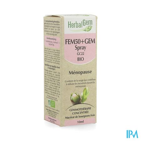 Herbalgem Fem50+gem Spray Bio Gc22 Menopause 10ml