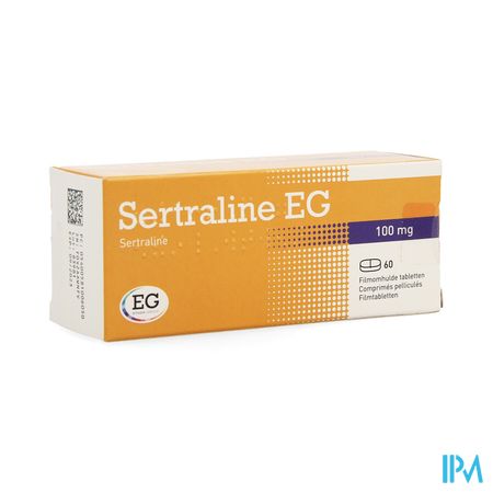 Sertraline EG 100Mg Comp 60X100Mg