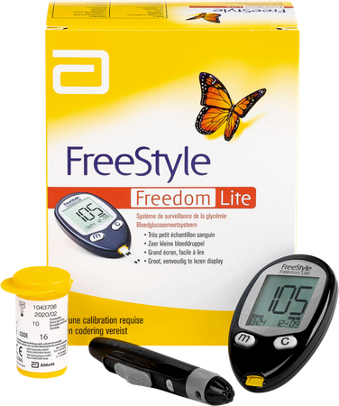 FreeStyle Freedom Lite Bloedglucosemeter Startkit 4