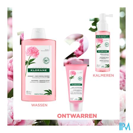 Klorane Capil. Condit. Bio Pioenroos 150ml 10