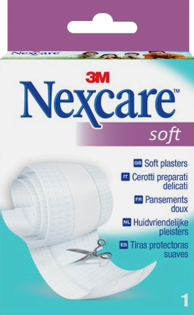 Nexcare 3m Soft Plasters Band 8cmx1m 1 N051b 1