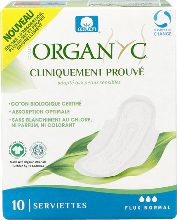 Organyc Maandverband Normaal Katoen Bio 10 3