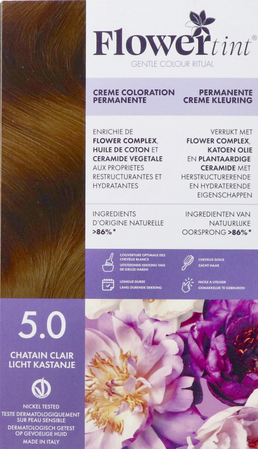 Flowertint Licht Kastanje 5.0 140ml 3