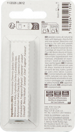 Weleda Everon Lippenbalsem 4,8g 3
