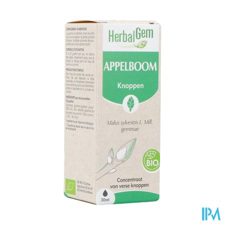 Herbalgem Appelboom Bio 30ml